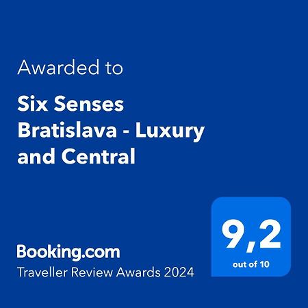Six Senses Bratislava - Luxury And Central Eksteriør billede
